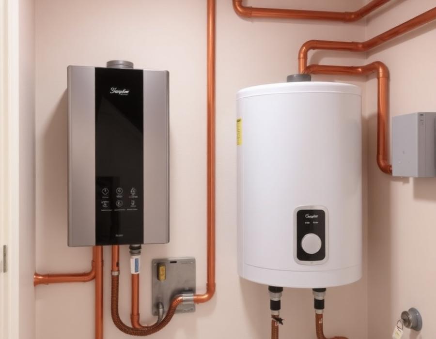 Hot Water Tanks & Tankless